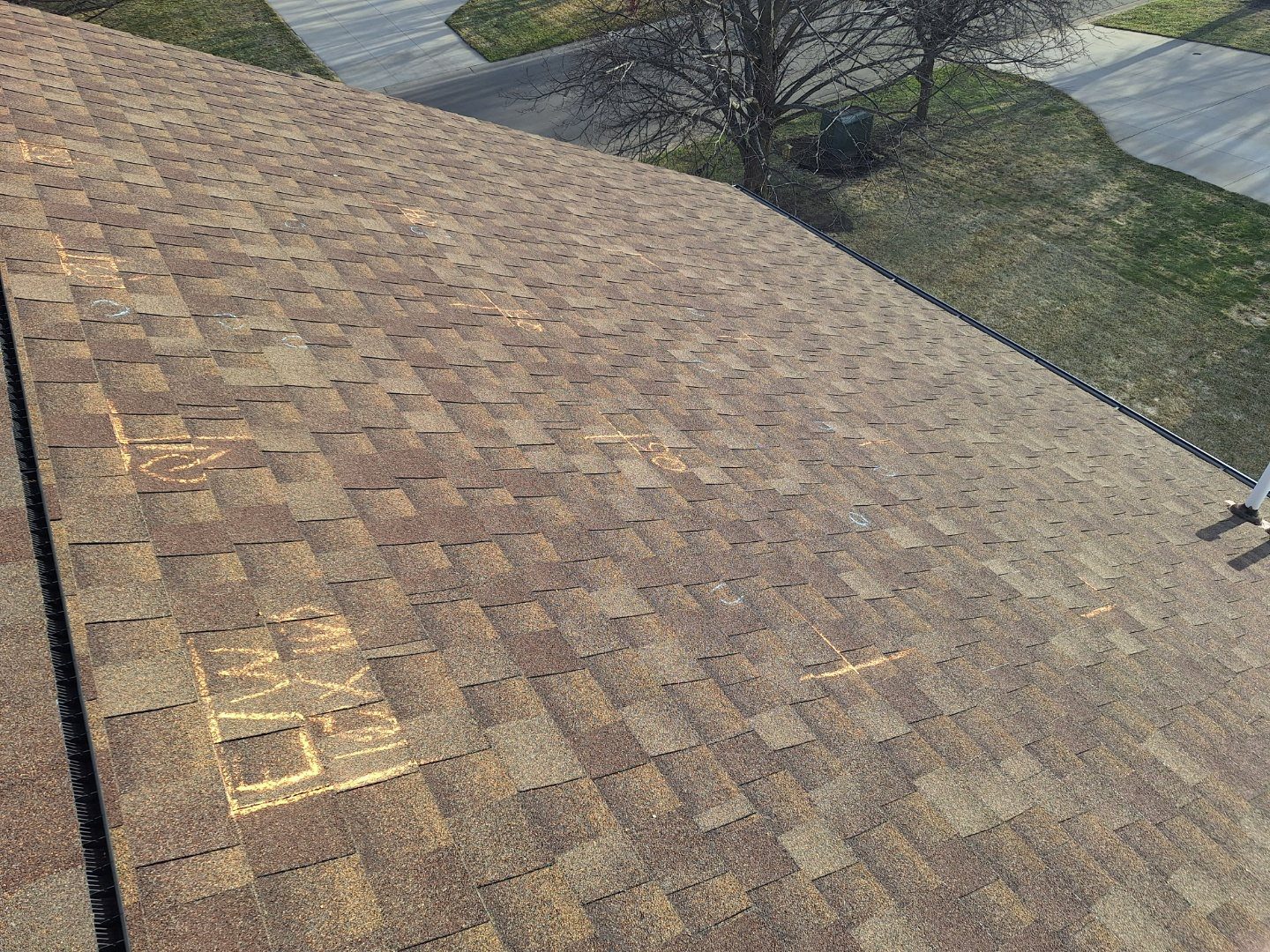 Circle Pines Roof Inspection June 21, 2026 roof inspection update for Circle Pines, MN homeowners comparing roofing companies after Twin Cities hail and wind damage. All Built Right Circle Pines MN hail damage roof inspection photo 2